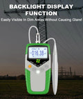 Digital Tesla Meter Gaussmeter For DC Magnetic Fields With Backlit Display On The Go 0 To 200 mT And 0 To 2000 mT Ranges