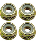 Left Hand Thread Blade Nut M10 X 1.25 Replacement For String Trimmer And Brush Cutter Gear Head Blade Case Accessories in 4 Pack