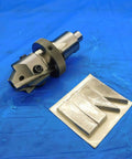 Genesee Hollow Mill With Fresh Blades For Precision Milling, Indexable Cutter, USA Made, DET 6 22T1614 close-up