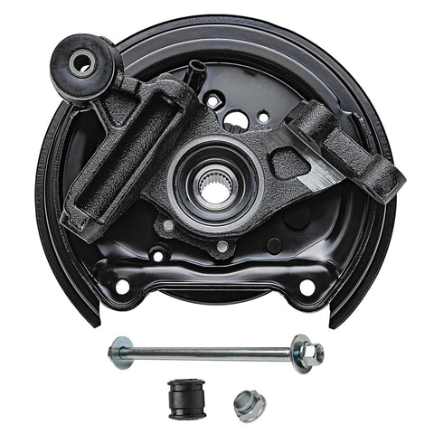 Rear Steering Knuckles For 2001 To 2008 Subaru Forester With Rear Disc Brakes Two Piece Replacement Kit, OEM quality focus front view