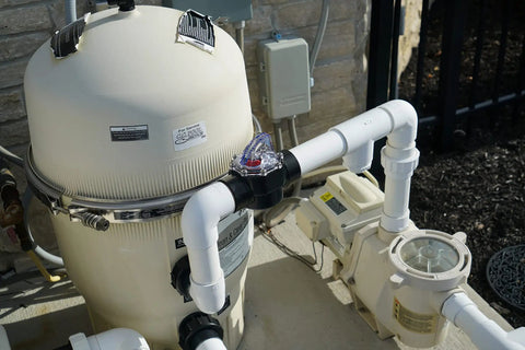 Flow Meter With Check Valve And Velocity Scale For 2 Inch Schedule 40 Pipe GPM Readout With High Accuracy 98.1 Percent installed