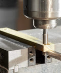 Dead Nuts 10-24 Thread Tap And Number 25 Drill Bit Combo Set For Right Hand Internal Threading Smooth Plug Tap Kit in use.