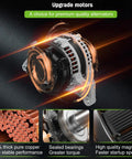 Heavy Duty 160Amp 12V Alternator For Jeep Grand Cherokee Commander 2005 2006 V8 5.7L 6.1L Replacement With Clockwise Rotation OE 11155 56044380AC Fitment