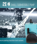 300 GPH 115 Volt Oil Filled Submersible Pump With Aluminum Die Cast Housing Direct Drive, Rust Resistant, Blue