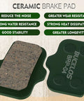 Sram Compatible Disc Brake Pads With Resin, Multi Metal, Sintered Metal, Copper Based And Ceramic Options For Avid Elixir Brake