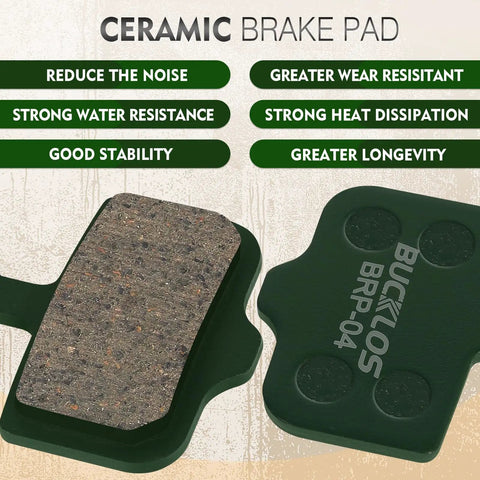 Sram Compatible Disc Brake Pads With Resin, Multi Metal, Sintered Metal, Copper Based And Ceramic Options For Avid Elixir Brake