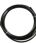 Coiled Durable Nylon Hose 1/4 Inch ID And 5/16 Inch OD, 10 Feet Black Vacuum Tube For Air Brake Systems And Fluid Transfer