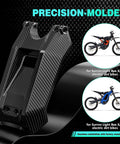 Carbon Fiber Battery Cover For Surron LBX And Sur Ron Light Bee X Electric Dirt Bike Black Shield Heavy Duty Battery Lid Guard