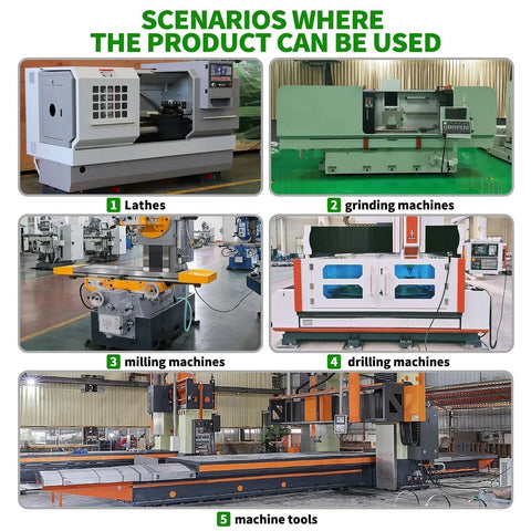 Usage scenarios for K11 80 Self Centering 3 Inch Lathe Chuck with 3 Jaw in lathes, grinders, milling and drilling machines.