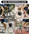 Three Speed Left Twist Shift Lever For 3 Speed Front Derailleur Lightweight on commuter bikes with handlebar view