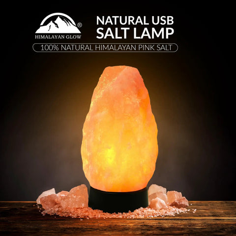Multicolor USB LED Salt Lamp With Plastic Base For Home Office Dorm Decor, Hand Carved Salt Lamp For Relaxation Ambience Air Purification And Chill Vibes, glowing in dark setting