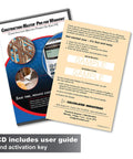 Construction Master Pro Software For Windows Delivers Fast Takeoffs And Estimates With manual and activation card.