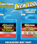 Two bottles of Enzyme Fuel Treatment Concentrate For Gas Engines, Treats Up To 2,048 Gallons, Rejuvenates Old Gas