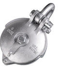 Beefy Yarding Block With Shackle And Pin Snatch Block Pulley for Wire Rope Cable Systems 1.5 to 6 Ton Capacity, 6 Inch Sheave