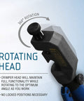 Hydraulic Lug Crimper Tool Dieless Indent For Battery Terminals showing rotating head for optimal angle crimping.
