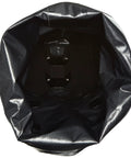 Interior view of Waterproof Bike Seat Pack Large 8 To 16 Liter Roll Top Saddle Bag With Reflective 3M Strips