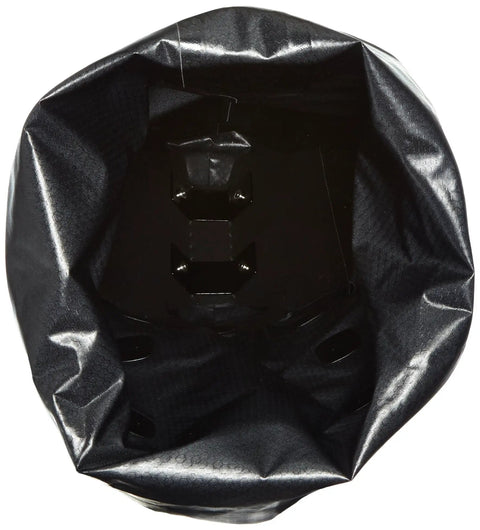 Interior view of Waterproof Bike Seat Pack Large 8 To 16 Liter Roll Top Saddle Bag With Reflective 3M Strips