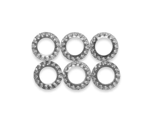 Six metal washers for Left Mounted Driver Side Screw On Trailer Sway Control For Safer Towing Cuts Wind Gusts And Passing Truck Sway Adjustable