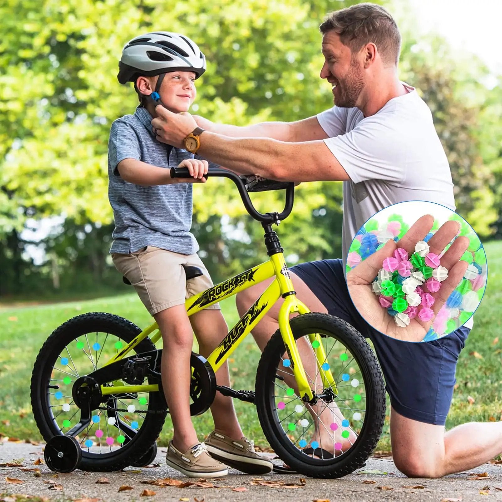 VXB Bearings Bike Spoke Beads - Thumbnail 4