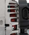 Close-up of Alternator 12V 90Amp S4 Pulley Fit Hyundai Elantra 2011 2017 Elantra Coupe showing connector and coils
