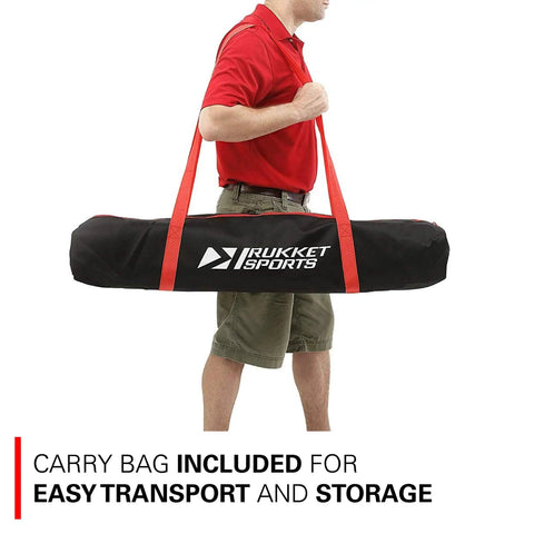 Heavy Duty Five By Five Baseball And Softball Net For Practice Hitting And Batting Foldable Backstop Training Screen With Strike Zone Target Lets You Knock It Out Of The Park Daily