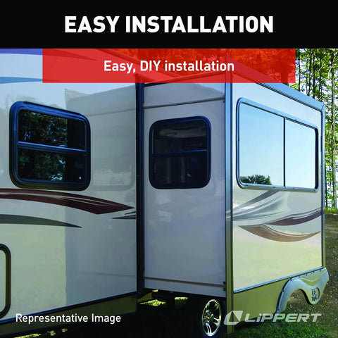 Replacement Coupling Motor For SlimRack RV Slide Out With Square Shaft Drive And D Shape Cutout Lippert TV Lift Ready Durable Unit To Get Your Camper Back On The Road. RV slide-out with easy DIY installation