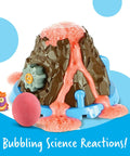 Beaker Creatures Bubbling Volcano Reactor Science Kit for Kids Ages 5 and Up with five fizzing experiments bubbling