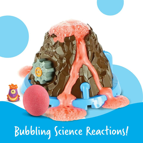 Beaker Creatures Bubbling Volcano Reactor Science Kit for Kids Ages 5 and Up with five fizzing experiments bubbling