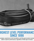Self Sealing 700C Inner Tube With Butyl Rubber For MTB Riders Easy Install Puncture Resistant Tube 700x35/43C