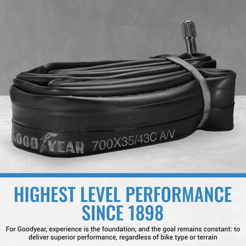 Self Sealing 700C Inner Tube With Butyl Rubber For MTB Riders Easy Install Puncture Resistant Tube 700x35/43C