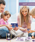 Family using Ultrasonic Levitation Soldering Kit For Beginners A Hands On STEM Electronics DIY Practice Set with guide