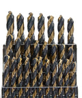 KFD26J-SET 26 Piece Heavy Duty High Speed Steel Drill Bit Set A To Z Sizes in a metal case