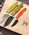 Knives with Sixteen Sets Brass And Stainless Steel Bracket Bolt Fasteners For Knife Making Include Screws And Studs