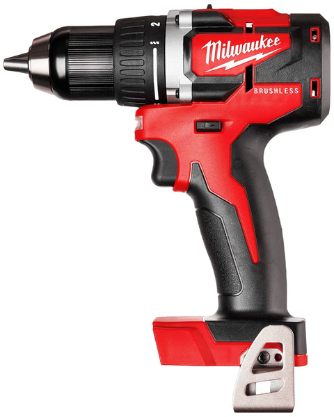 18V Brushless Cordless Drill Driver Half Inch Compact Power Tool Tool Only Renewed 2801 20 RedLink Tech side view