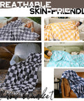 Versatile Turkish Cotton Picnic Blanket For Beach Park And Grass Large Outdoor Mat For Relaxing Cozy Setup