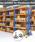 Heavy Duty M12 Leveling Feet Set Offering Rock Solid Stability For Cnc Machines And Workbenches showing adjustable steel pads on a warehouse shelf.