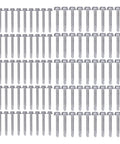 All Purpose Stainless Steel Self Tapping Screws Kit Hex Self Drilling Screws 4.2x32mm And 4.8x32mm 100 Pc Set