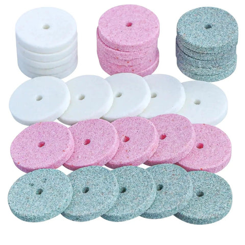 Mini Drill Grinding Buffing Wheel Polishing Pad Set 16/40 Pieces with various colored pads visible