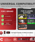 Compatibility chart for Wireless Universal Garage Door Opener Keypad For Craftsman CMXZDCG440 Compatible With Sears LiftMaster Chamberlain Openers