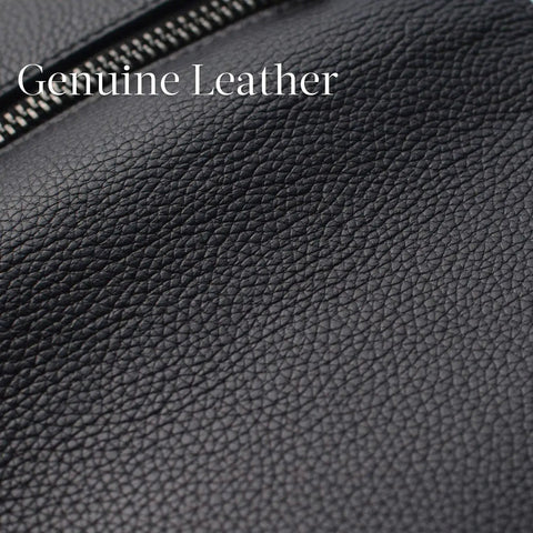 Close-up of pebbled texture on Ultra Slim Leather RFID Blocking Card Holder Wallet For Women Bifold Clutch Style Full Grain Pebbled Leather