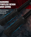 Pro Grade 13 Inch Rivet Nut Tool Kit handles with ergonomic design labeled 'Labor Saving'