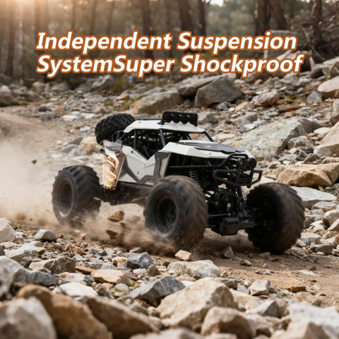 Amphibious RC Car One Eighth Scale 4WD Monster Truck That Rips Water And Land With Waterproof Chassis LED Lights Remote Control Truck