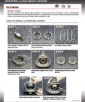 Step-by-step installation guide for Drop In Bolt Up Spartan Locker For Suzuki Samurai Differential With 26 Spline Axles Heavy Duty 9310 Steel.