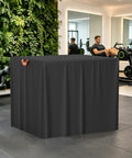 Heavy Duty Waterproof Leg Extension And Curl Machine Cover For Home Gym 420D Dustproof Adjustable Bench Shield Black