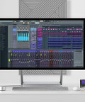 FL Studio 20 Producer Edition DAW For Beat Making And Music Production On Mac And Windows with MIDI track view on monitor