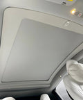 Compatible With 2020 To 2025 Model Y Electric Retractable Sunroof Sunshade Premium 5 Layer Heat Blocking Material installed in Tesla.