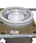 Six Inch Open Reflector Trim Kit Six Pack For Par30 R30 Line Voltage Recessed Lighting with white aluminum ring