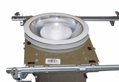 Six Inch Open Reflector Trim Kit Six Pack For Par30 R30 Line Voltage Recessed Lighting with white aluminum ring