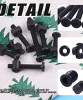 192 Piece M6 Hardware Kit For Wood Furniture And Cabinetry DIY Ready All In One Set Includes Hex Socket Cap Screws And Nuts