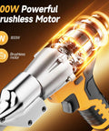 Beast Cordless Metal Shears For 20V Max Batteries With A Brushless Motor Delivering 400Nm Torque Cut Through 14 Gauge Steel
